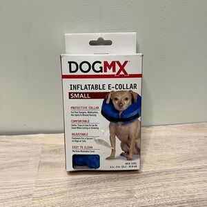 Dog Small Inflatable E Collar Protective Soft Cone for Dogs 6-9 Inch Neck Size